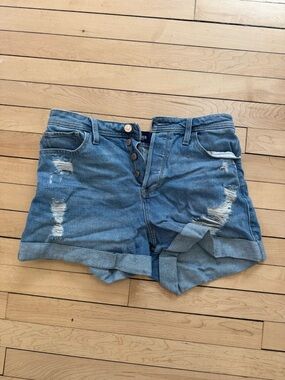 Hollister Distressed Mom Shorts